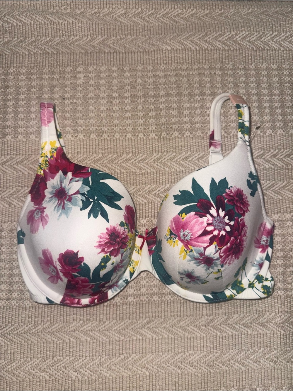 Cacique floral bra